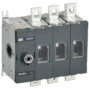 IEK Выключатель-разъединитель ВРК KA-VR10-3-0200 IEK Выключатель-разъединитель ВРК KA-VR10-3-0200