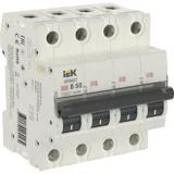 IEK ARMAT Автоматический выключатель M10N 4P B 50А