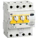 IEK Автоматический выключатель дифференциального тока АВДТ34 C25 30мА