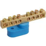IEK Шина N "ноль" на одном угловом изоляторе ШНИ-6х9-8-У1-С