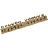 IEK Шина PEN "земля-ноль" 8х12мм 6/1 (6групп/крепеж по центру)
